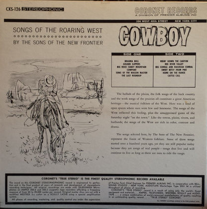 The Sons Of The New Frontier - Cowboy: Songs Of The Roaring West
