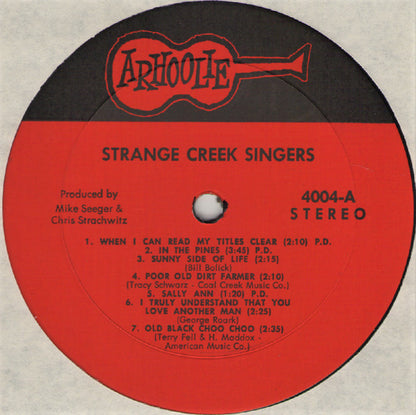 Strange Creek Singers - secondary