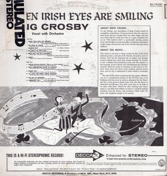 When Irish Eyes Are Smiling - secondary