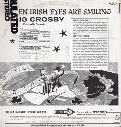 When Irish Eyes Are Smiling - secondary