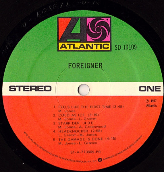 Foreigner - secondary