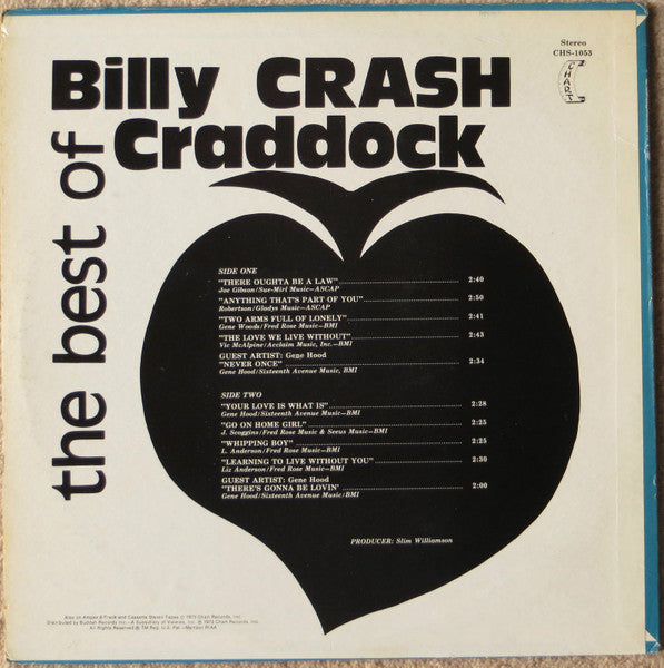The Best Of Billy Crash Craddock - secondary