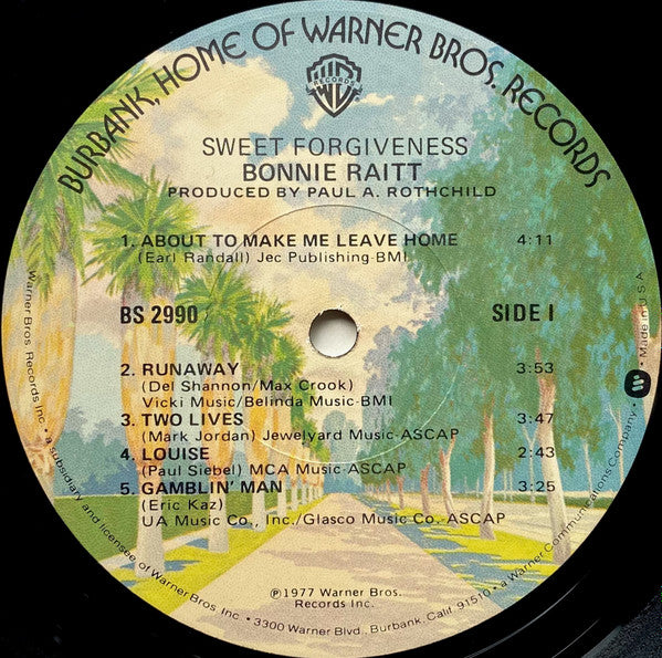 Bonnie Raitt - Sweet Forgiveness