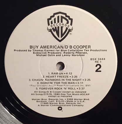 Buy American - secondary