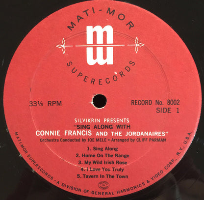 Connie Francis - Sing Along With Connie Francis