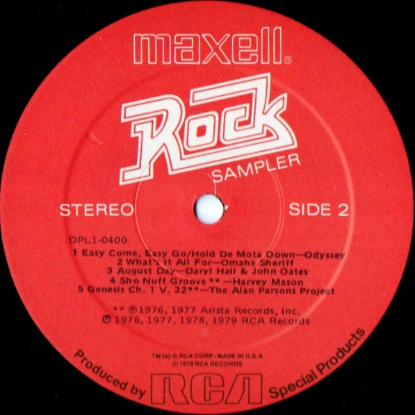 Maxell Rock Sampler - secondary