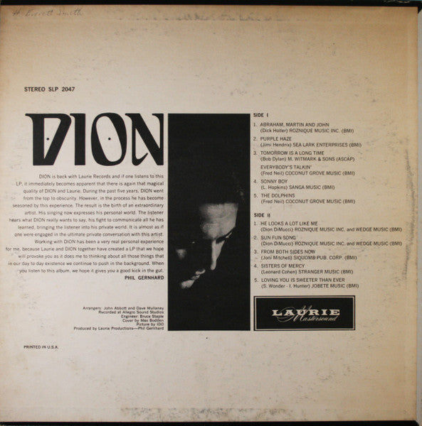 Dion - secondary