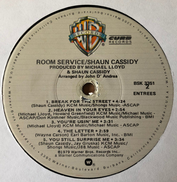 Room Service - secondary