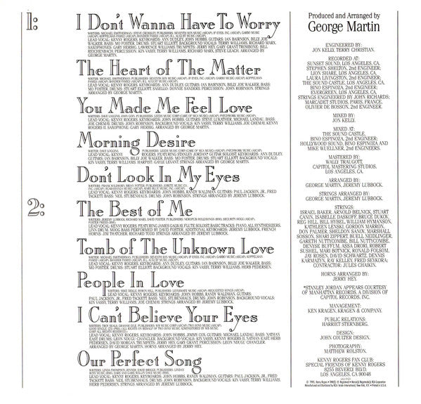 The Heart Of The Matter - secondary