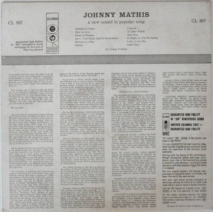Johnny Mathis - secondary