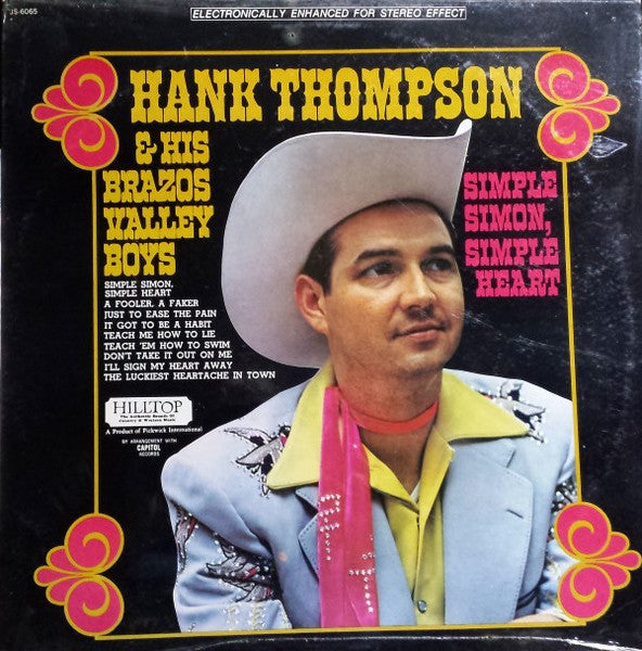 Hank Thompson And His Brazos Valley Boys - Simple Simon, Simple Heart