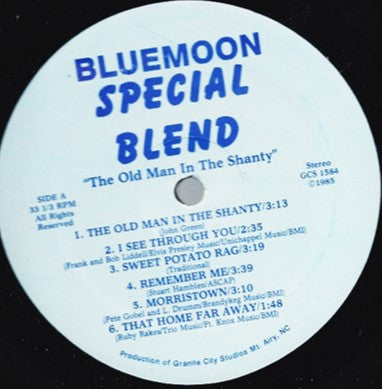 The Old Man In The Shanty - secondary