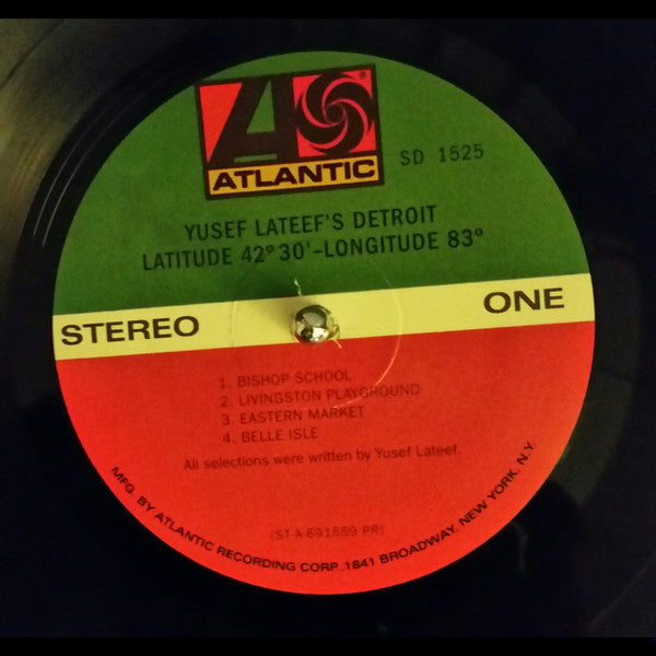 Yusef Lateef's Detroit Latitude 42° 30' Longitude 83° - secondary