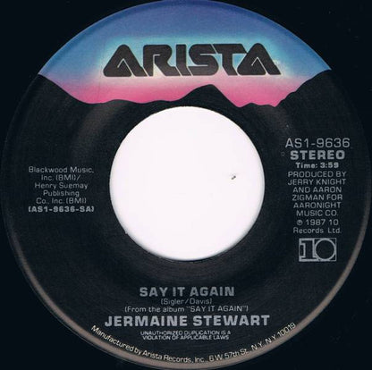 Say It Again / You Promise - secondary