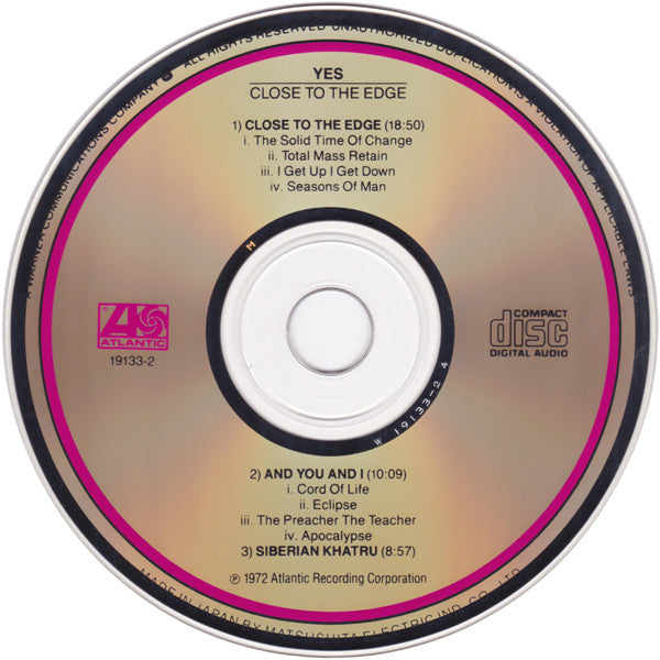 Yes - Close To The Edge