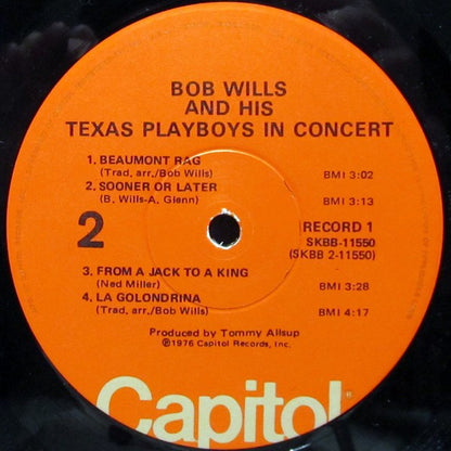 Bob Wills & His Texas Playboys - In Concert