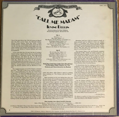 Call Me Madam - Original Show Album - secondary