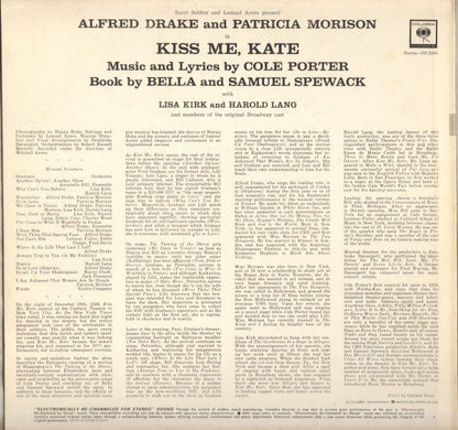 Cole Porter, Saint Subber, Lemuel Ayers, Alfred Drake, Patricia Morison - Kiss Me, Kate