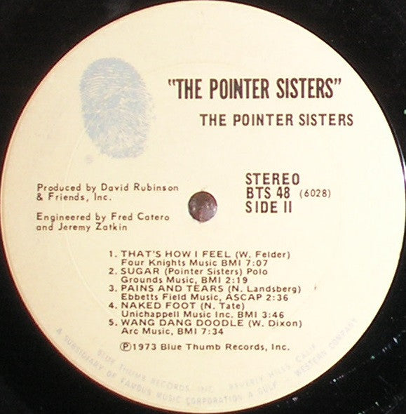 The Pointer Sisters - secondary
