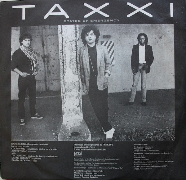 Taxxi - States Of Emergency