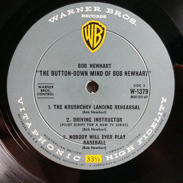 Bob Newhart - The Button-Down Mind Of Bob Newhart