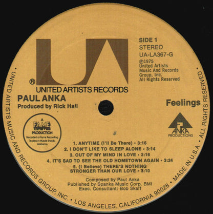 Paul Anka - Feelings