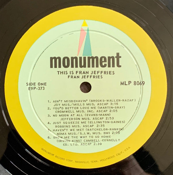 Fran Jeffries - This Is Fran Jeffries