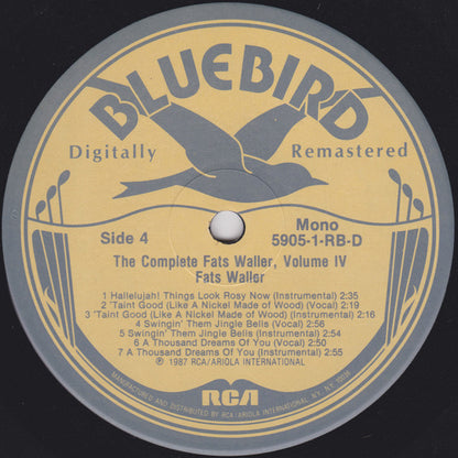The Complete Fats Waller Volume IV - secondary