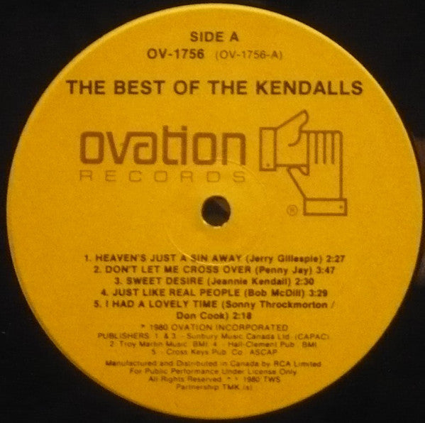 The Best Of The Kendalls - secondary