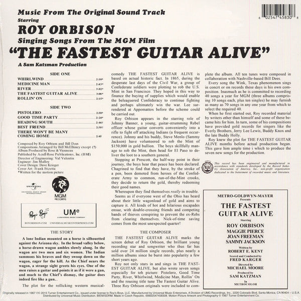 Singing Songs From The M.G.M Film "The Fastest Guitar Alive" - secondary