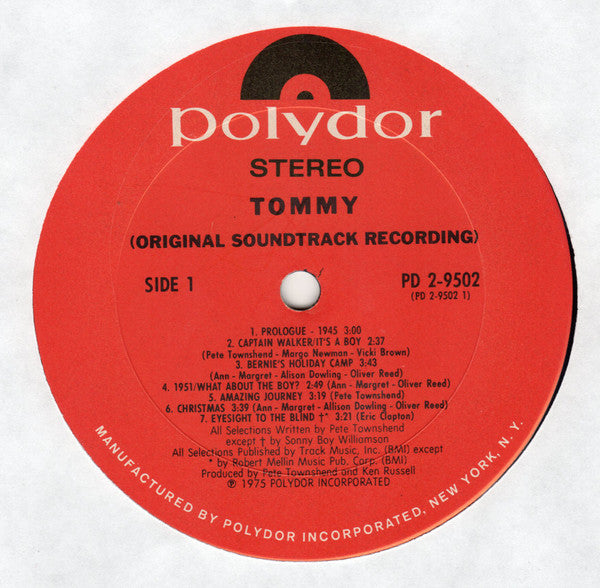 Tommy (Original Soundtrack Recording) - secondary