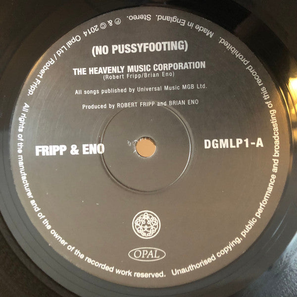 (No Pussyfooting) - secondary