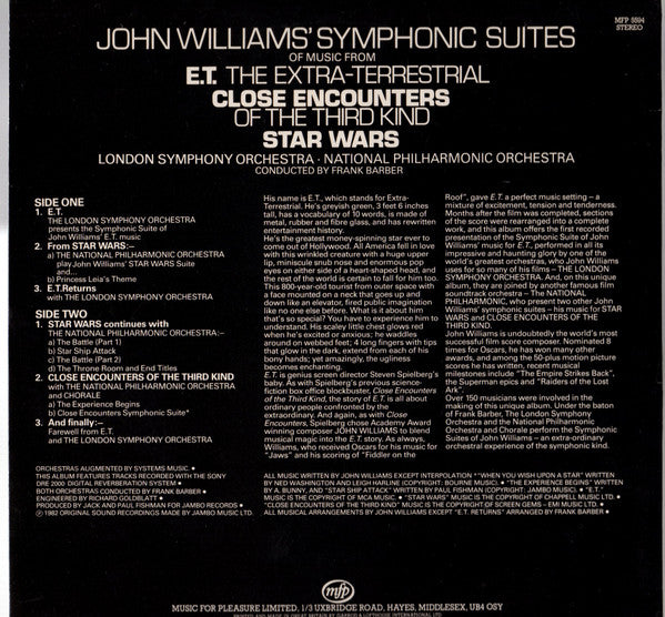 John Williams - John Williams' Symphonic Suites