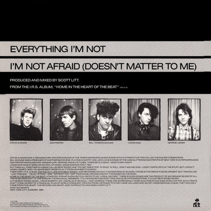 Everything I'm Not / I'm Not Afraid (Doesn't Matter To Me) - secondary