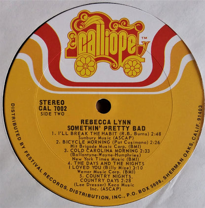 Rebecca Lynn - Somethin' Pretty Bad