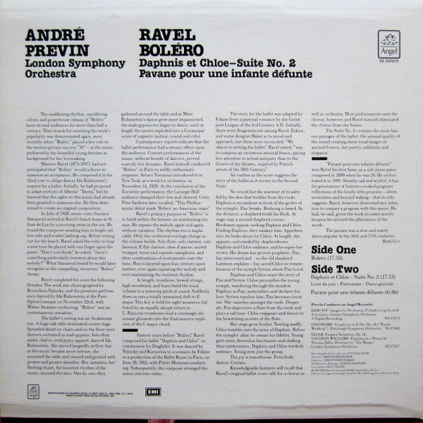 André Previn, London Symphony Orchestra, Maurice Ravel - Ravel Boléro