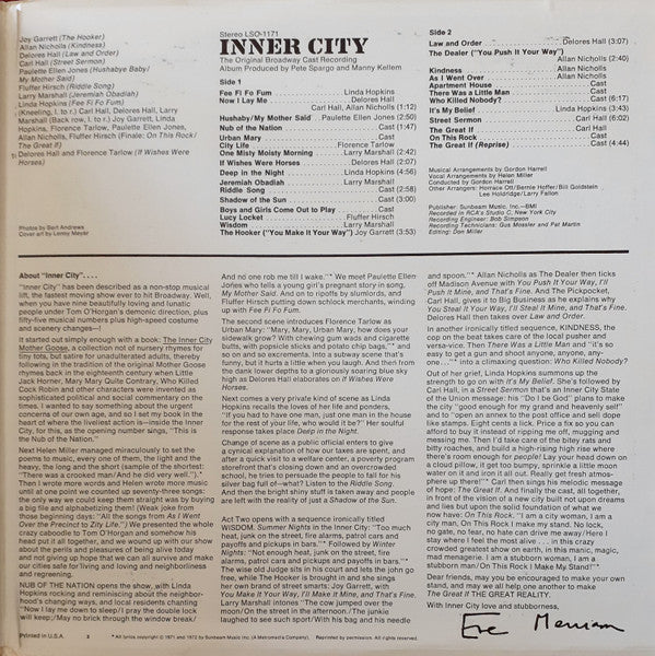 Inner City (The Original Broadway Cast Recording) - secondary