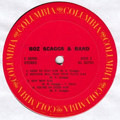 Boz Scaggs & Band - secondary