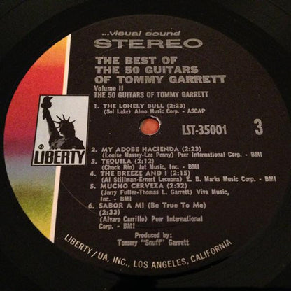 The 50 Guitars Of Tommy Garrett - The Best Of The 50 Guitars Of Tommy Garrett Vol .  I I