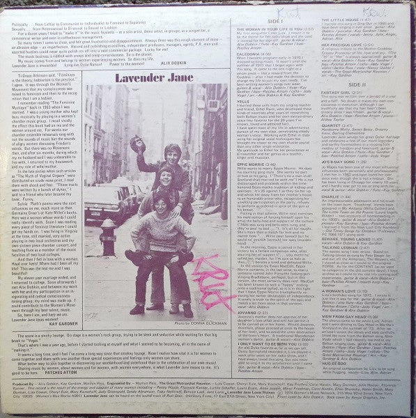 Lavender Jane - Lavender Jane Loves Women