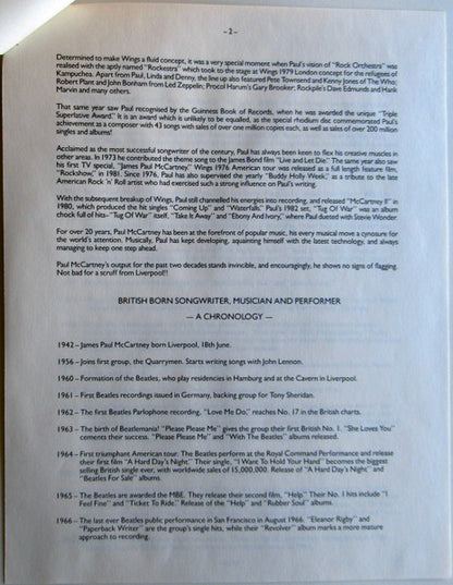 Pipes Of Peace - secondary