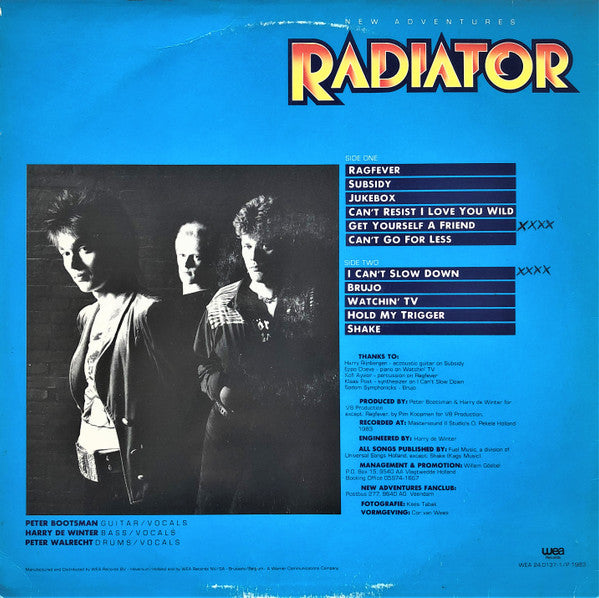 New Adventures - Radiator