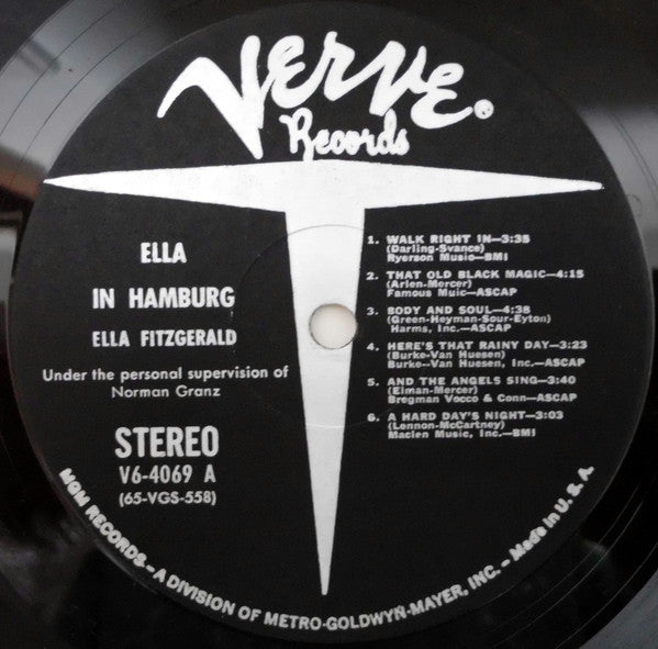 Ella Fitzgerald - Ella In Hamburg