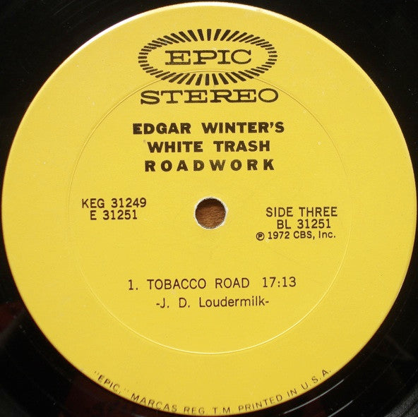 Edgar Winter's White Trash - Roadwork