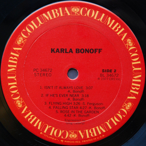 Karla Bonoff - secondary