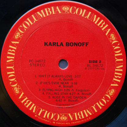 Karla Bonoff - secondary