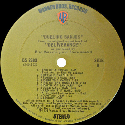 Eric Weissberg, Steve Mandell - Dueling Banjos From The Original Motion Picture Soundtrack Deliverance And Additional Music