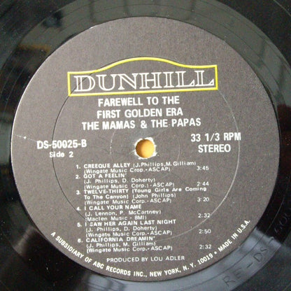 The Mamas & The Papas - Farewell To The First Golden Era