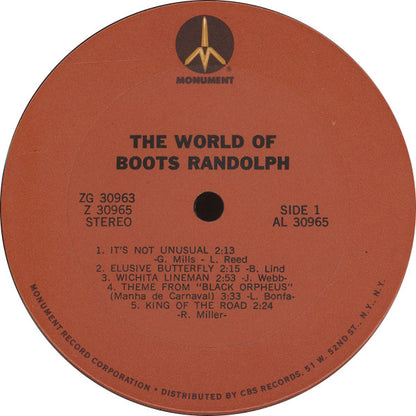 Boots Randolph - The World Of Boots Randolph