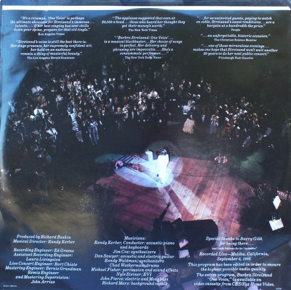 Barbra Streisand - One Voice